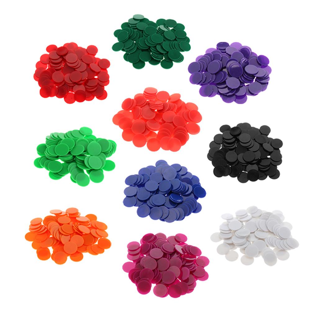 Board Game Is - Bingo Chips Plastic Coin Poker Chips