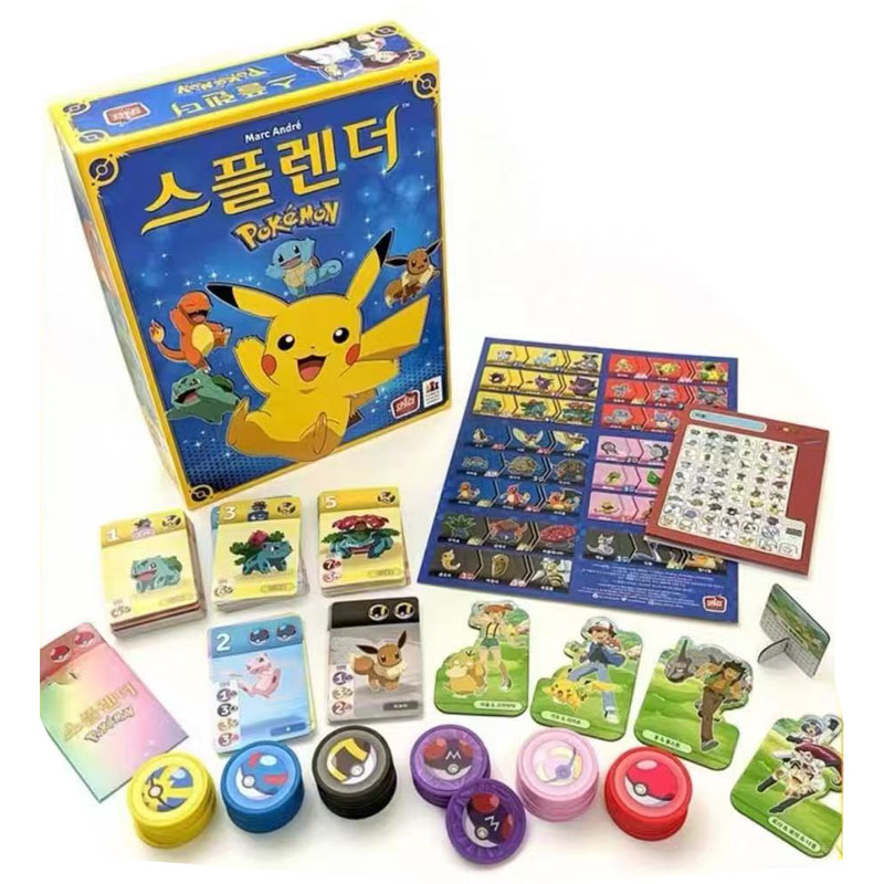 Board Game Question - Pokémon Board Games Dobble Splendor Strategy