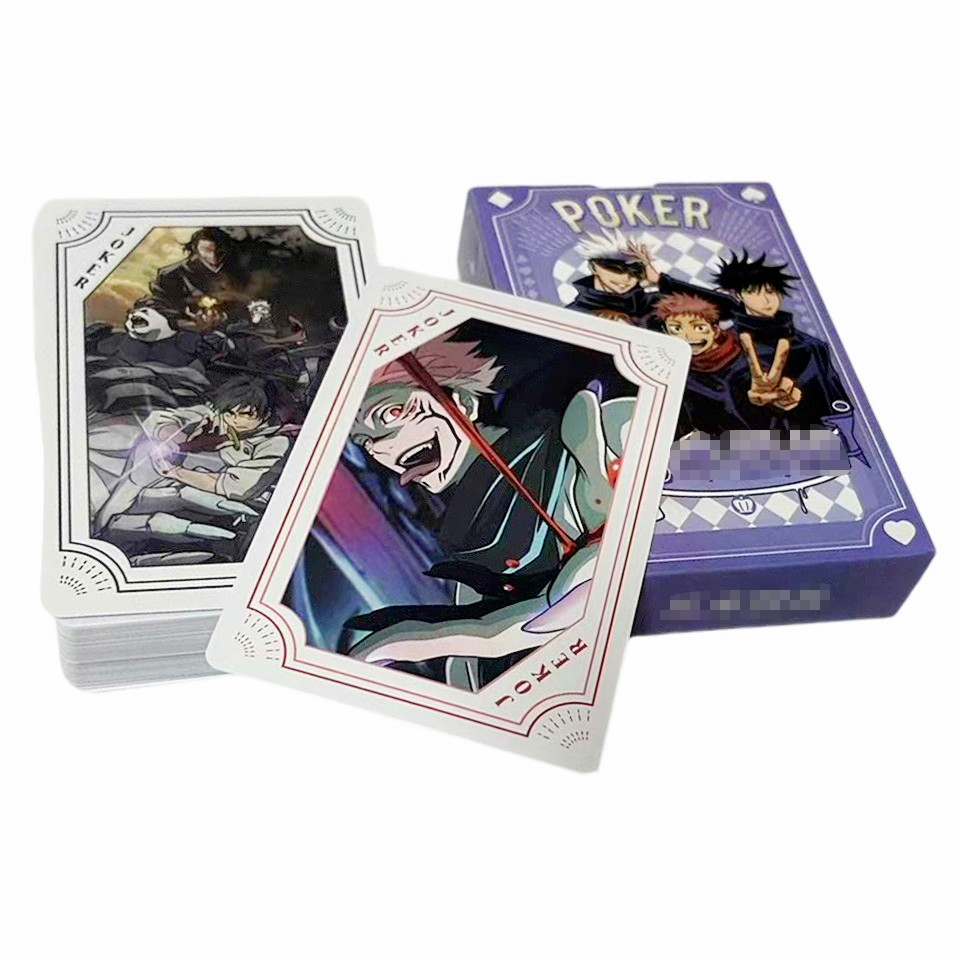 Board Game Question - Jujutsu Kaisen Playing Poker Cards Board