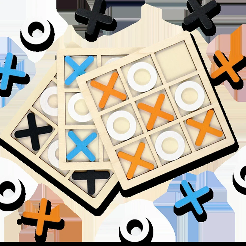 Wooden XO Tic Tac Toe Game Min - đánh giá và giá Board Game Question