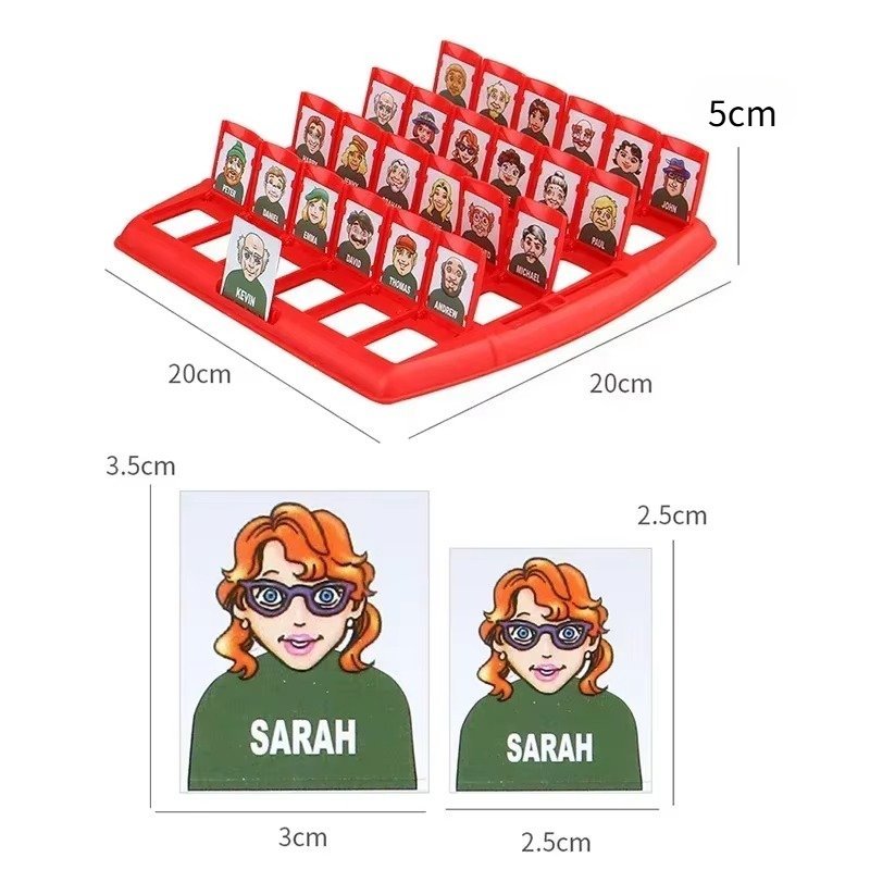 Guess Who I Am Character Guess - đánh giá và giá Board Game Guess Who