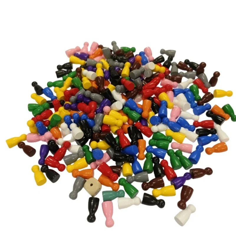 100 Pcs Colorful Wooden Chess  - đánh giá và giá Board Game Illustration