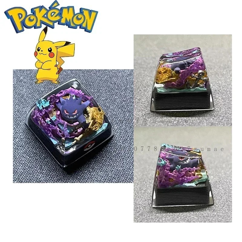 Pokemon Anime Keycaps Gengar P - đánh giá và giá Board Game Diy