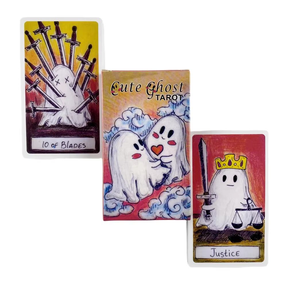 Cute Ghost Tarot Deck Toy Set  - đánh giá và giá Board Game Master