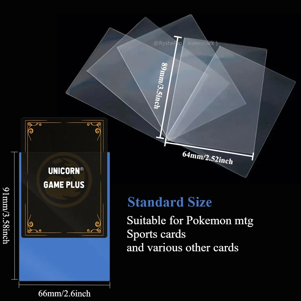 200PCS Card Sleeves Trading Ca - đánh giá và giá Board Game Question