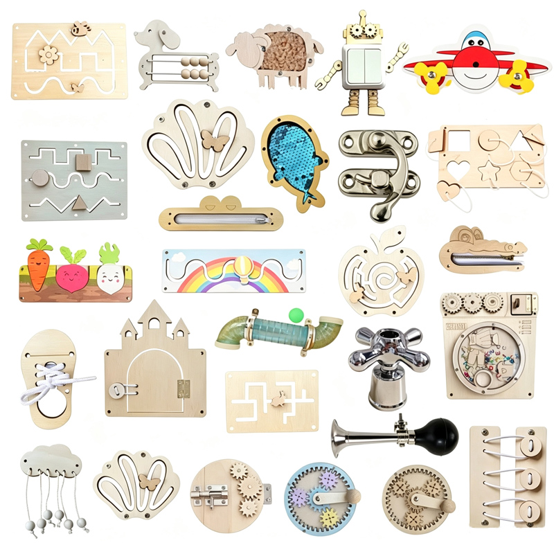 Kids Busy Board DIY Accessorie - đánh giá và giá Board Game Diy