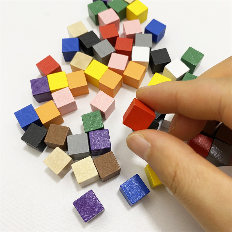 50 Cái/lô 10Mm Gỗ Nhiều Màu Sắ - đánh giá và giá Board Game Illustration