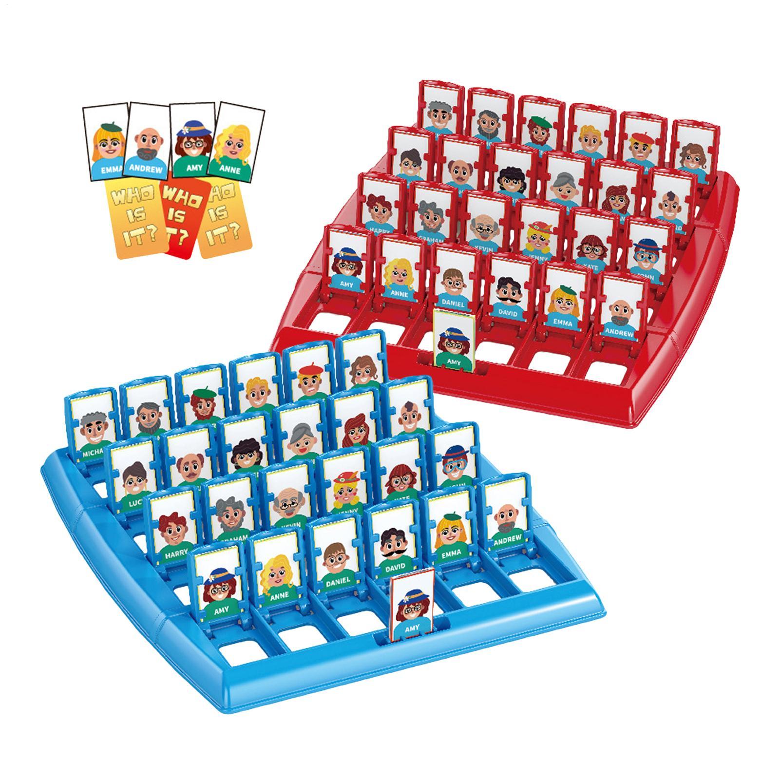 min size Guess who I am board  - đánh giá và giá Board Game Guess Who