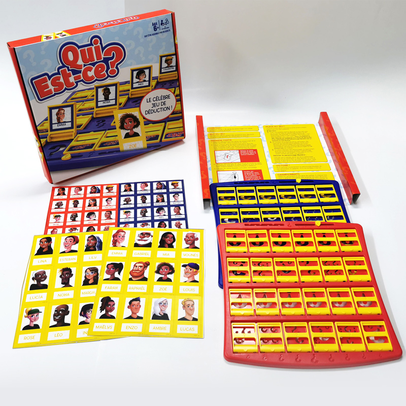 French Game Guess Who I Am Boa - đánh giá và giá Board Game Guess Who
