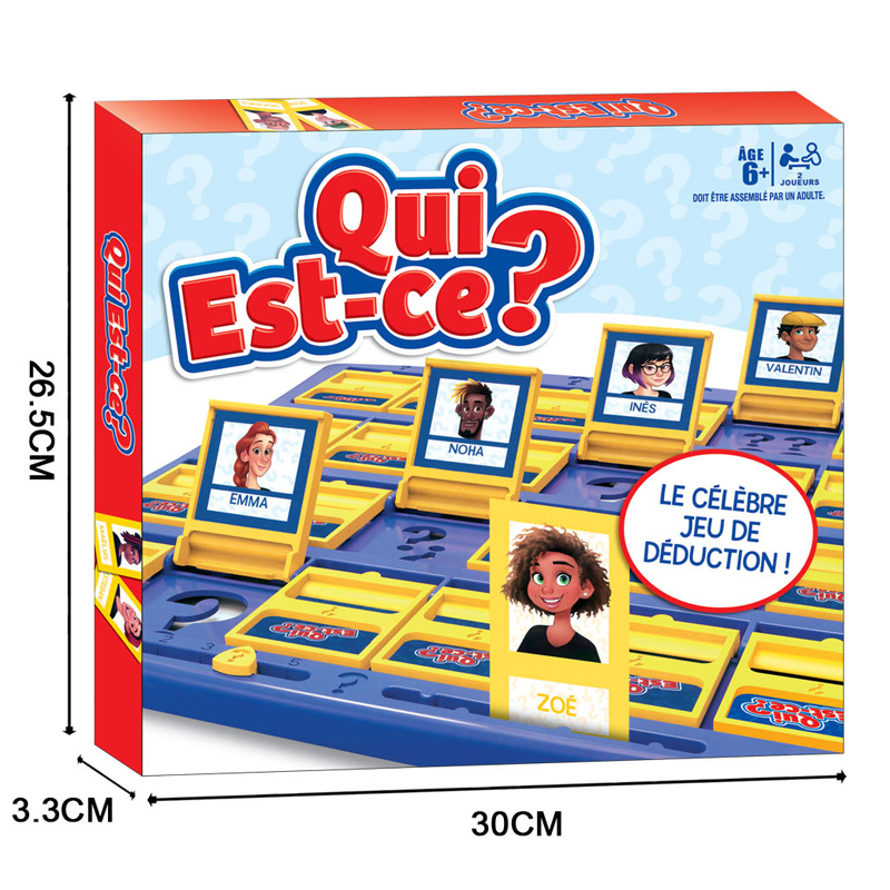 French Game Guess Who I Am Boa - đánh giá và giá Board Game Guess Who