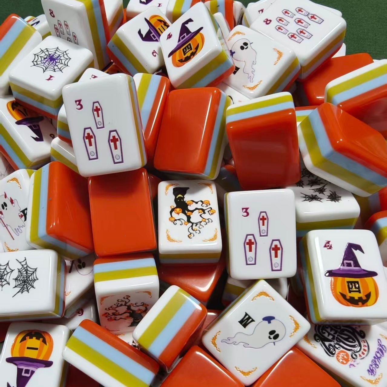 Halloween Themed American Mahj - đánh giá và giá Board Game Web