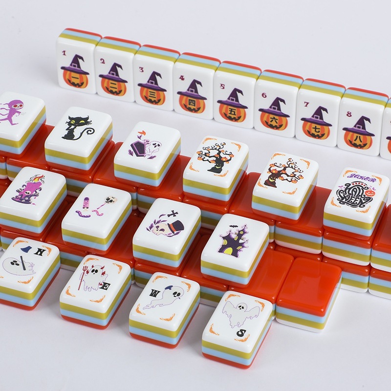 Halloween Themed American Mahj - đánh giá và giá Board Game Web