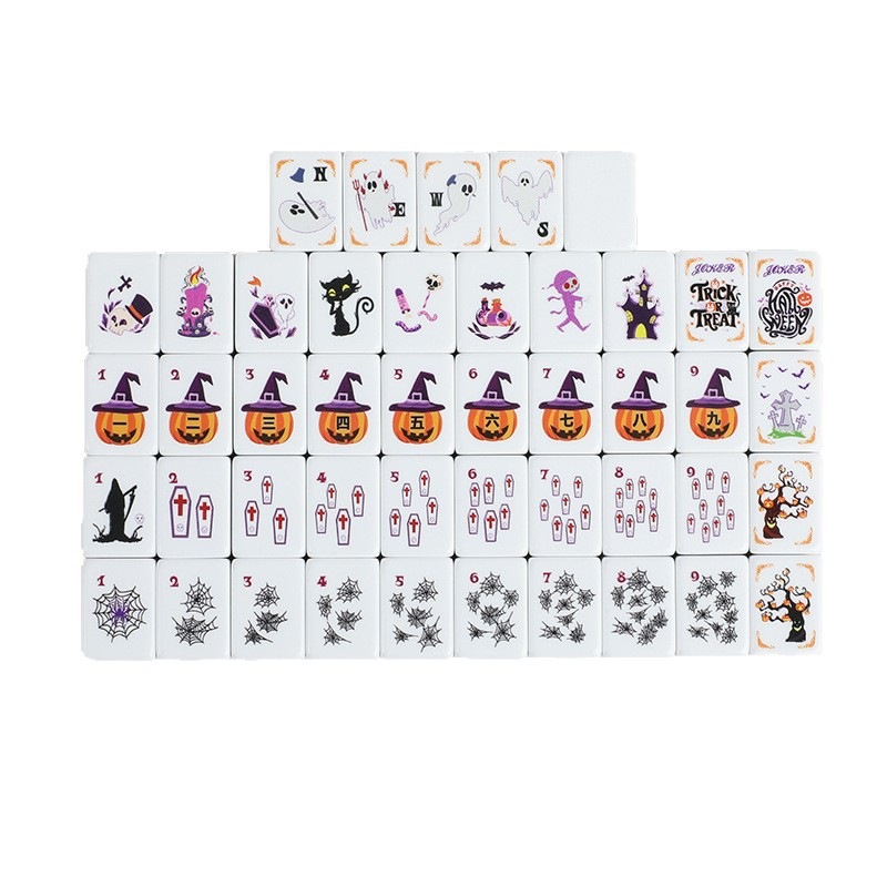 Halloween Themed American Mahj - đánh giá và giá Board Game Web
