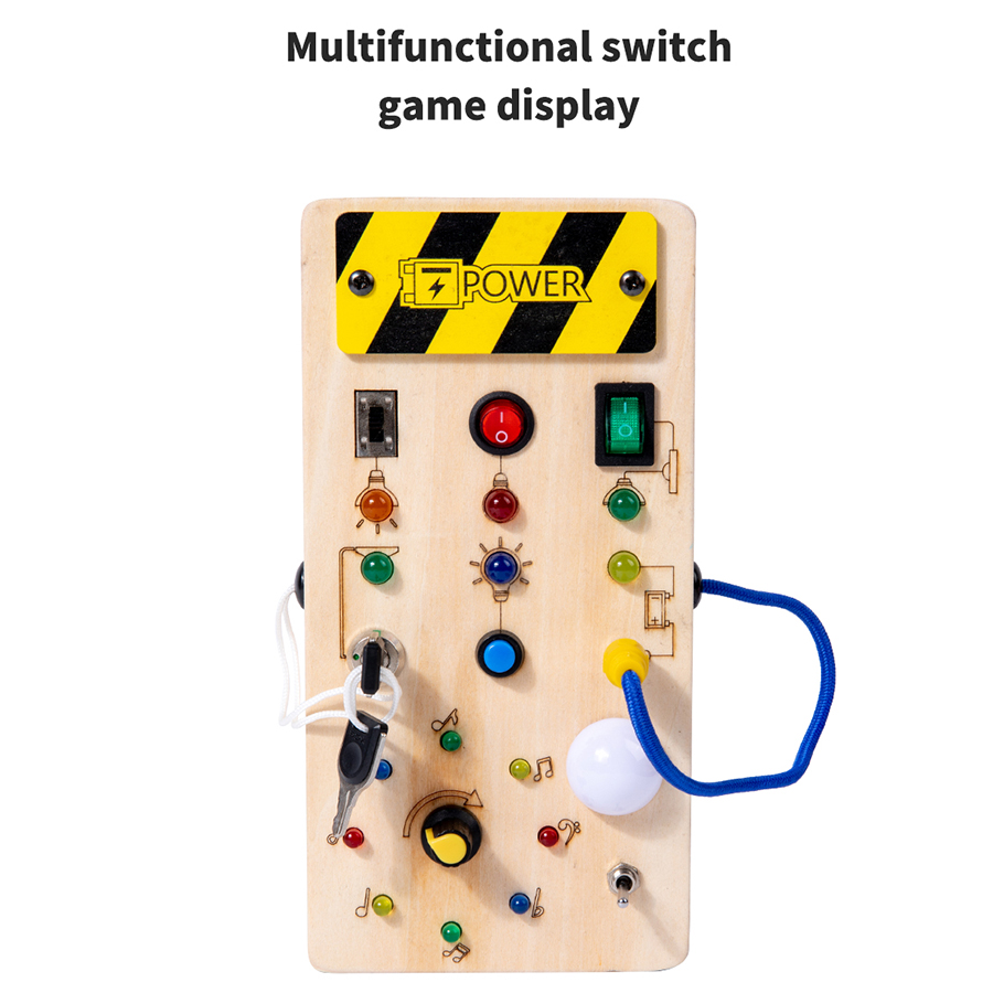 Montessori Busy Board Sensory  - đánh giá và giá Board Game Question