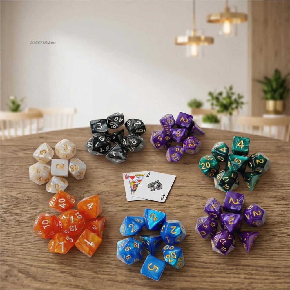 7pcs Set Dice Board Games Roll - đánh giá và giá Board Game Hegemony