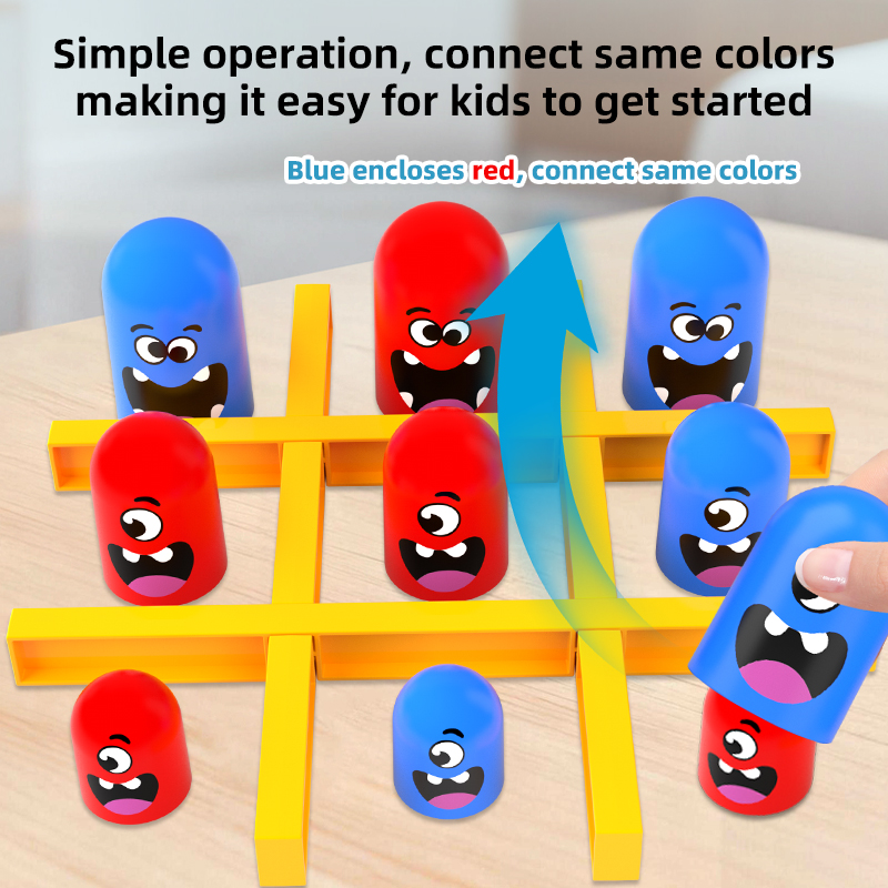 Tic-Tac-Toe Eat-and-Be-Sized S - đánh giá và giá Board Game Question