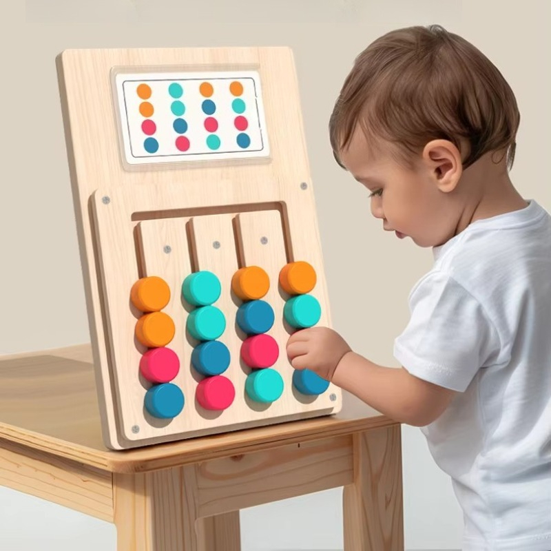 Kids Montessori Color Shape Ma - đánh giá và giá Board Game Name