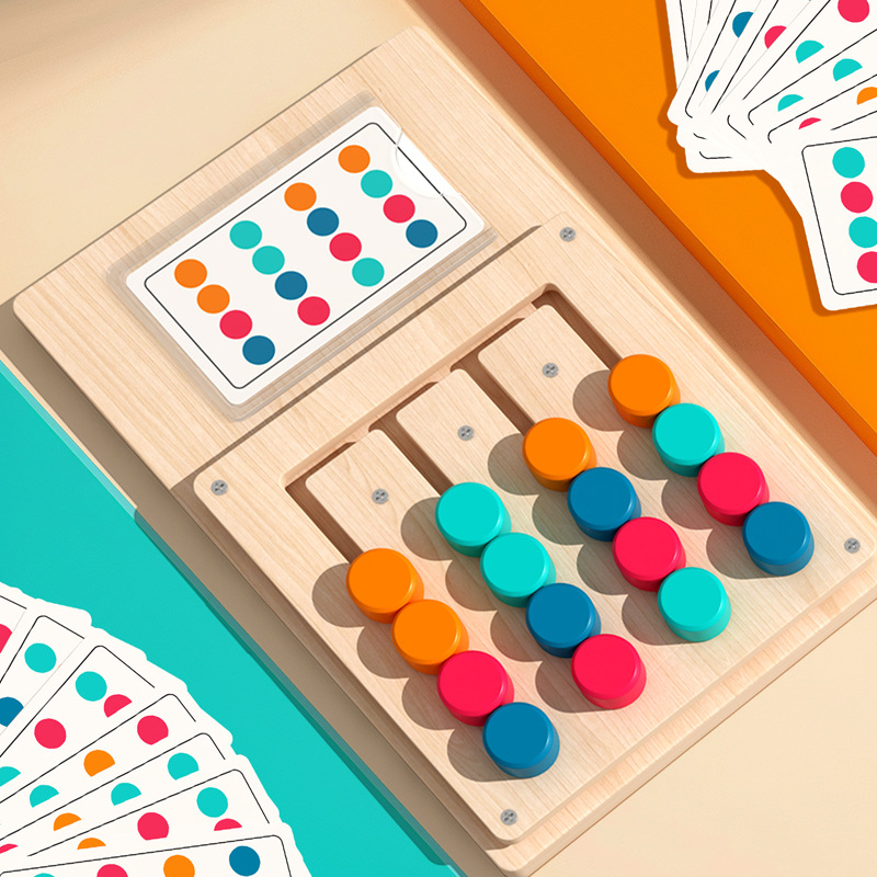 Kids Montessori Color Shape Ma - đánh giá và giá Board Game Name